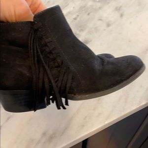 Rampage girls black booties